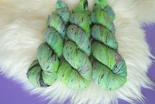 Load image into Gallery viewer, OOAK Sea Green - Merino Tweed Sock
