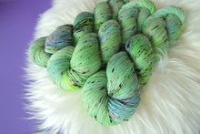 Load image into Gallery viewer, OOAK Sea Green - Merino Tweed Sock