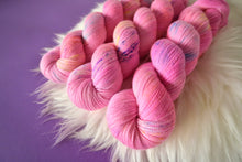 Load image into Gallery viewer, Very Pink OOAK - Gold Sparkle Sock