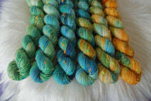 Load image into Gallery viewer, Mini skein fade set - Neon Tweed Sock
