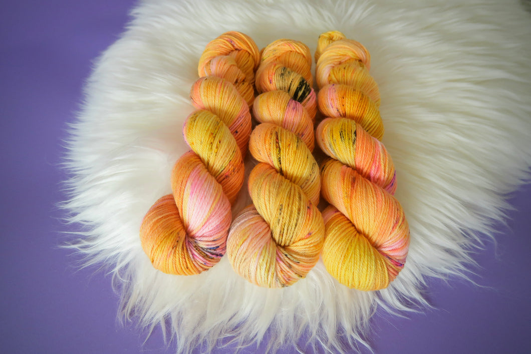 OOAK Yellow - Merino Nylon DK