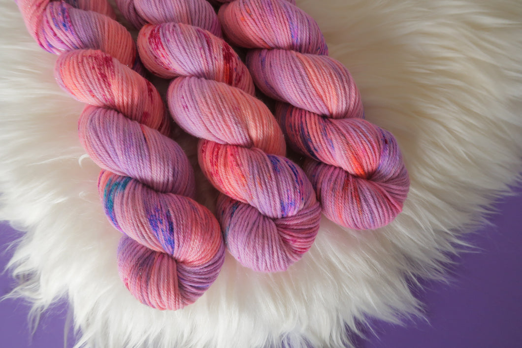Evening Sky - Silver Sparkle DK