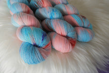 Load image into Gallery viewer, She&#39;s Your Lobster - Silver Sparkle Sock
