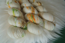 Load image into Gallery viewer, Pumpkin Patch - Silver Sparkle Sock
