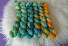 Load image into Gallery viewer, Mini skein fade set - Neon Tweed Sock
