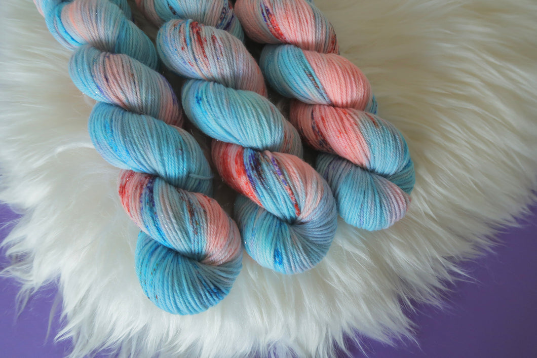 She's Your Lobster - Silver Sparkle DK