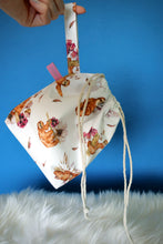 Load image into Gallery viewer, Sloths Drawstring project bag

